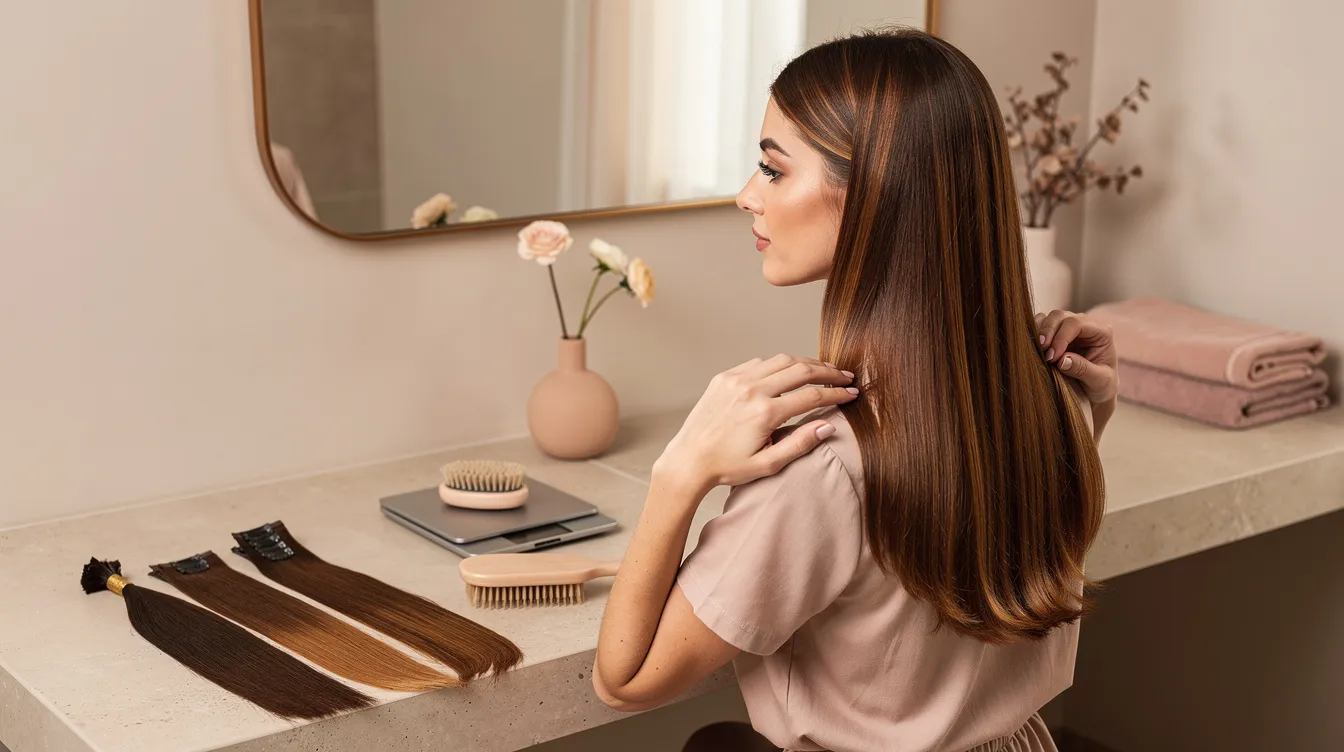 Hair Extension Weight Explained: Grams, Volume and Comfort article hair inspiration