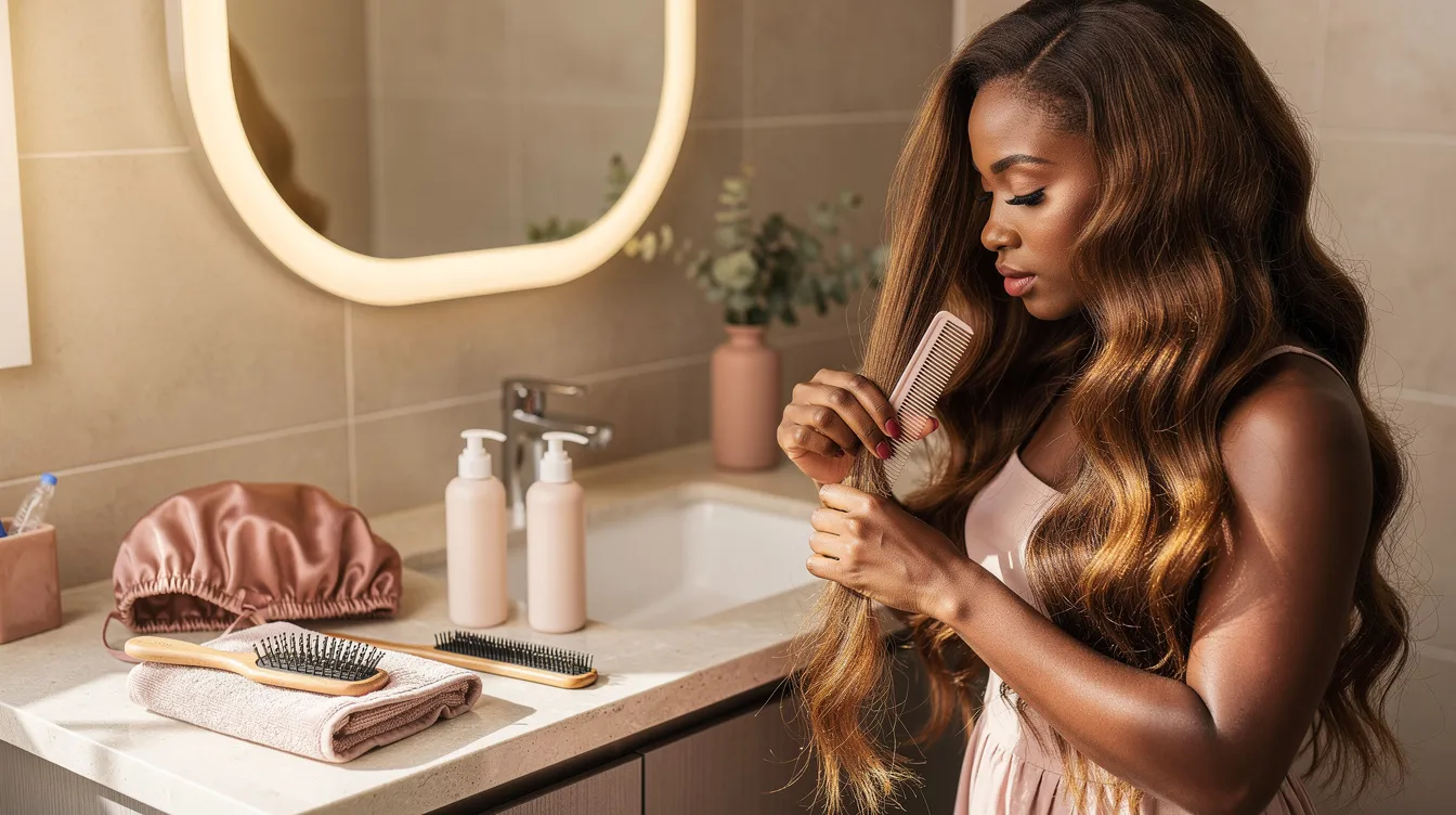 How to Stop Weaves and Extensions Tangling on Textured Hair article hair inspiration