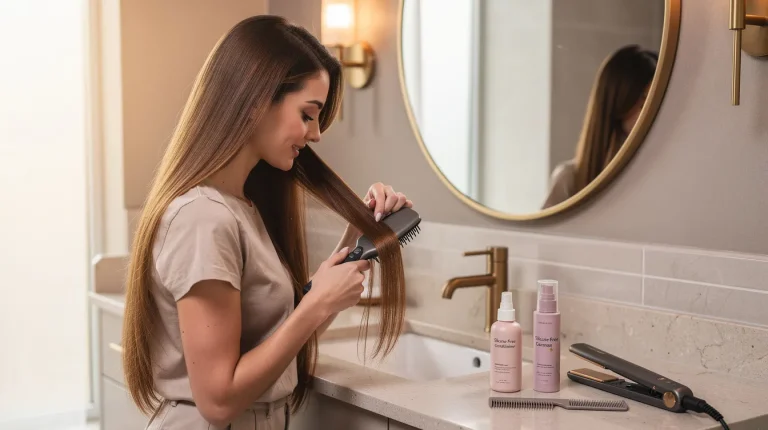 How to Brush Hair Extensions Without Shedding featured hair inspiration
