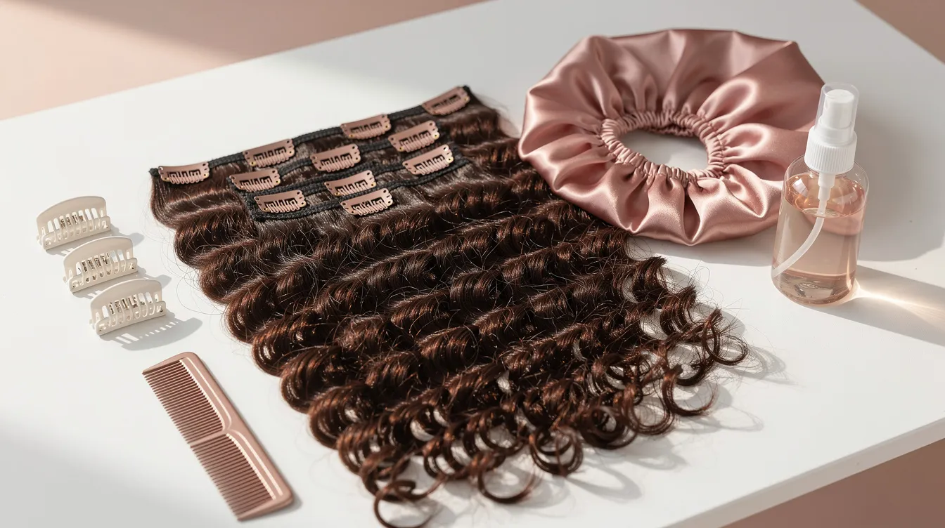 Easy Everyday Hairstyles for Clip-In Extensions featured hair inspiration