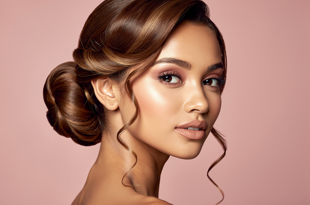 Updo hairstyles with hair extensions