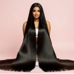 Hair extension length chart