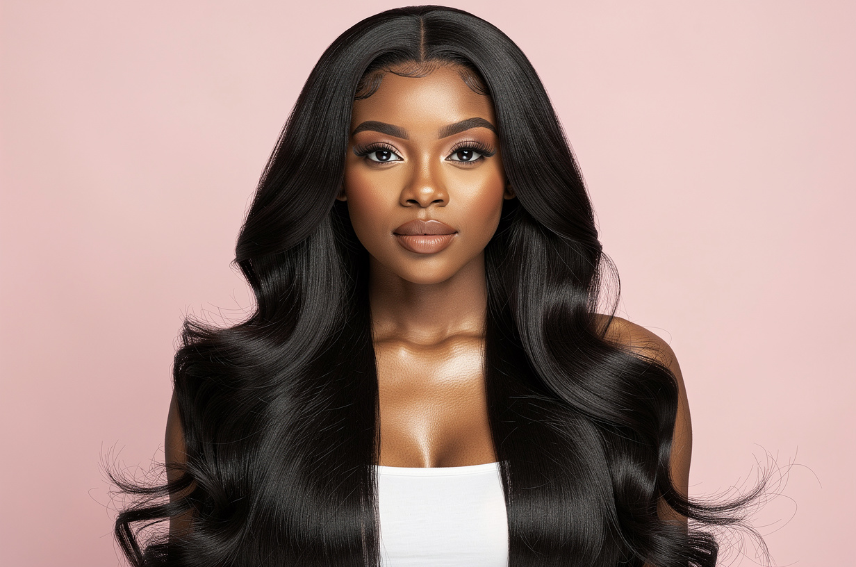 Hair extension length guide