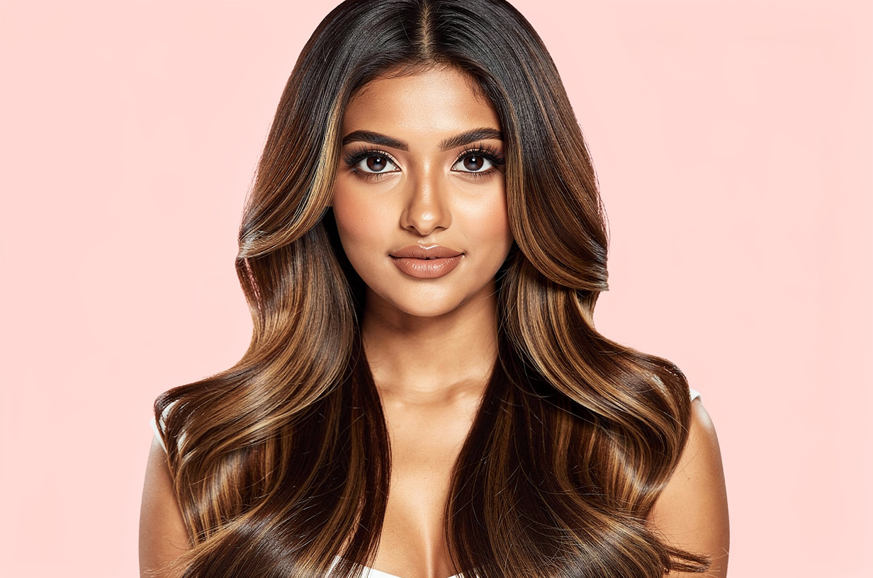 Short to long hair extensions transformation