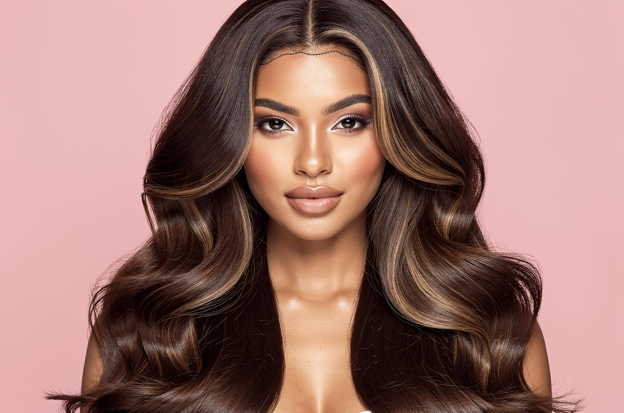 Thin to thick hair with extensions